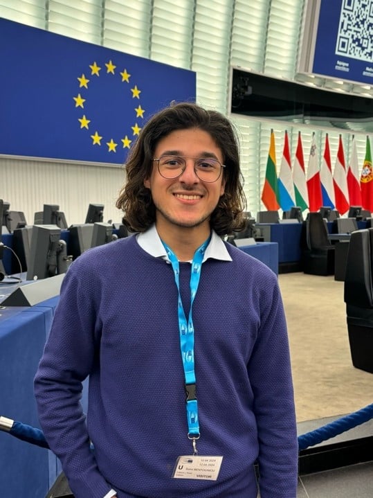 Sami Bentouimou a participé en avril 2024 à l'Assemblée Européenne des Etudiants