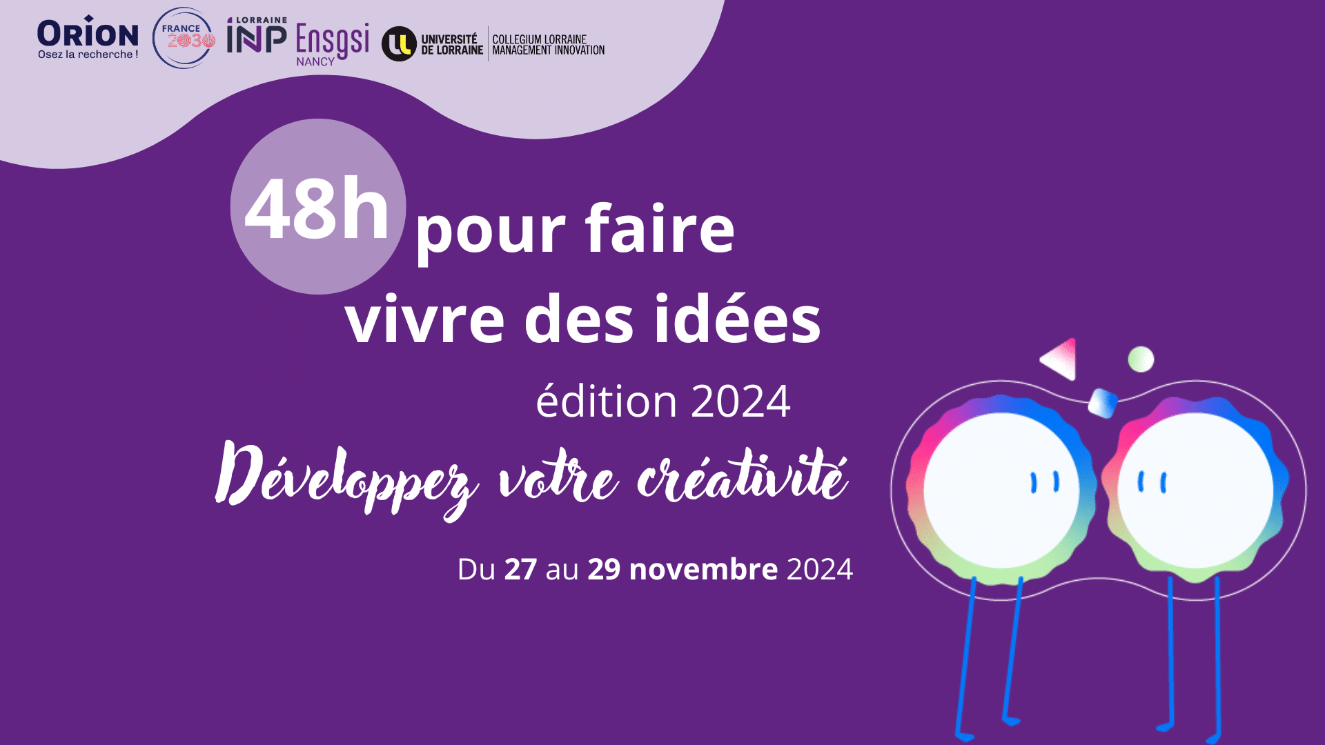 48h pour faire vivre des idées - ENSGSI Université de Lorraine