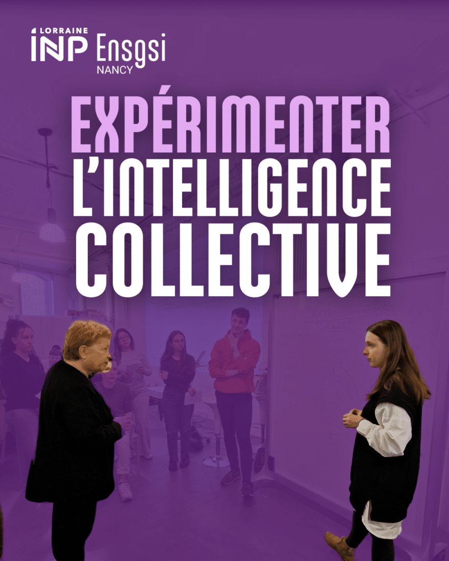 Des élèves-ingénieurs de l’ENSGSI travaillent collectivement avec l’AFEV sur les enjeux du lien social et de l’engagement citoyen.