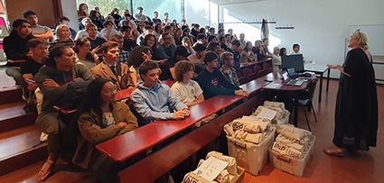 Étudiants de 2e année ingénieur réunis en amphithéâtre lors de la rentrée 2026 à l’ENSGSI